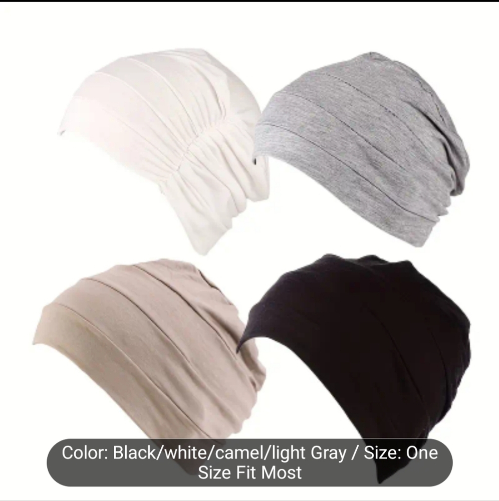 Women's Multi-Color Slouchy Beanie Hat Set